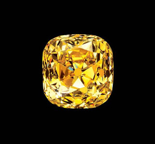 желтый алмаз на выставке в Чикаго tiffany тиффани