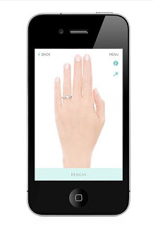 приложение тиффани для выбора кольца, узнать размер кольца через приложение, размер кольца, приложение для колец iphone ipad