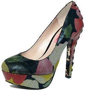 модные туфли на платформе с каблуком обувь осень зима 2011 2012, Betsey Johnson Shoes, Ditan Platform Pumps 