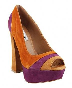 Steve Madden Shoes, Gaayle Platform Pumps , модные туфли Steve Madden с открытым носом и платформе обувь осень зима 2011 2012