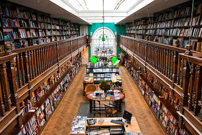 Книжный магазин DAUNT BOOKS, Лондон, Англия