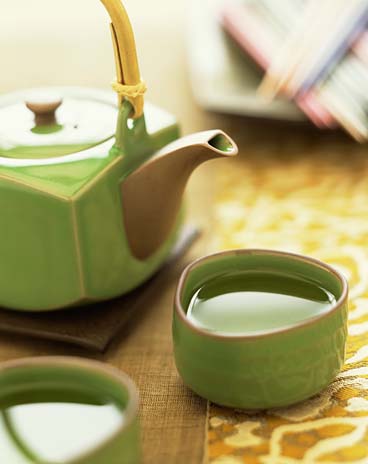 Зеленый чай содержит натуральные фториды