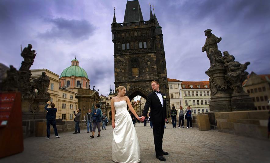 Свадьба в Чехии фото картинка фотография