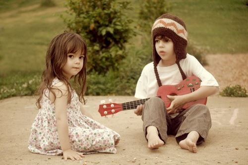 Дети и музыка фото