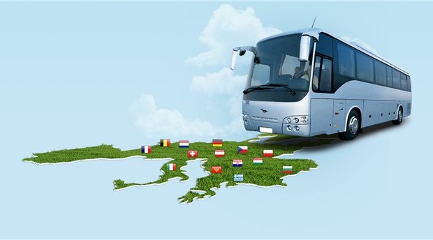 На автобусе в Европу