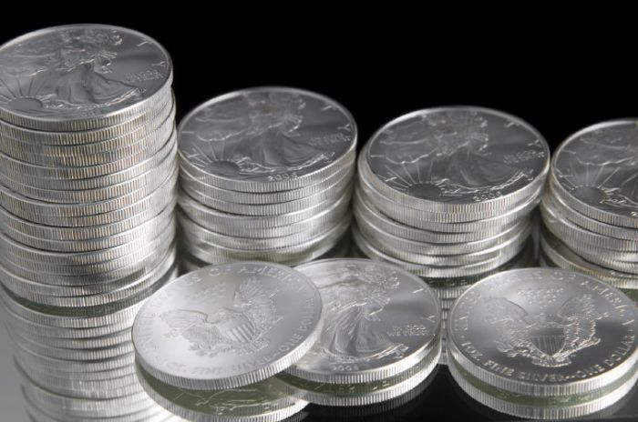 Серебряные монеты фото