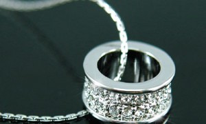 Женская цепочка из белого золота