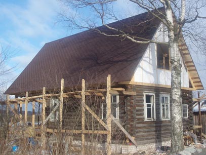 Как происходит реконструкция деревянного дома?