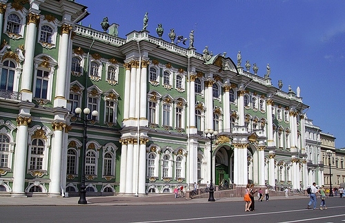 Поцелуев мост – Сфинксы - Эрмитаж – Дворцовая площадь