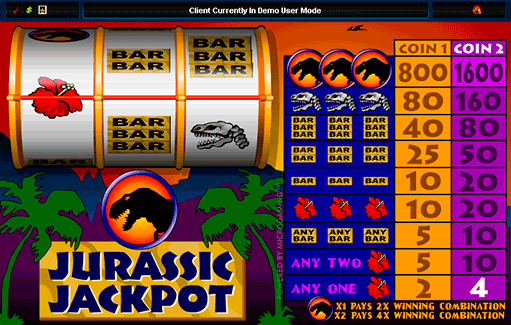 Jurassic Jackpot – погоня за джек-потом и динозаврами