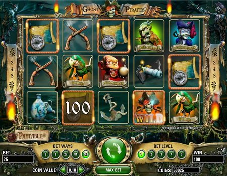 Обзор игрового автомата Ghost Pirates