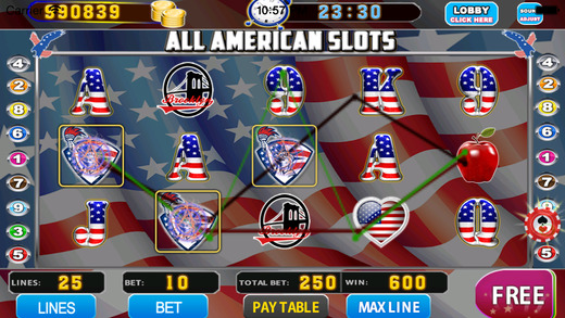 Обзор игрового слота All American