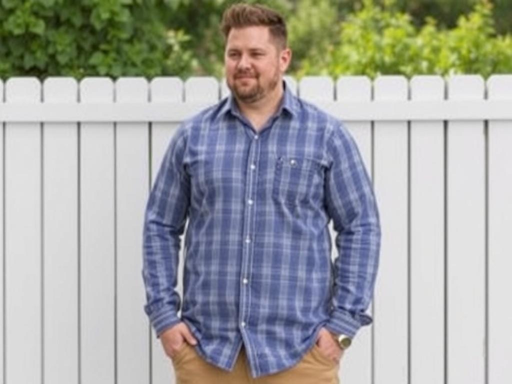What men's clothing in plus sizes should be likeфото