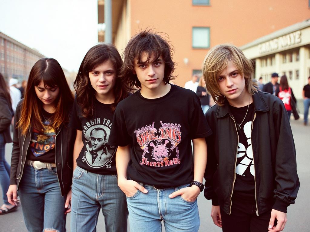     Grunge: Der absichtlich lässige Look. Ursprung des Grunge: Musik, Raum und soziale Bedingungen