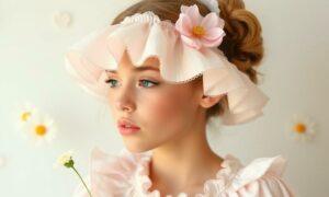Le style girly : Froufrous, fleurs et couleurs pastel — une célébration douce et assumée