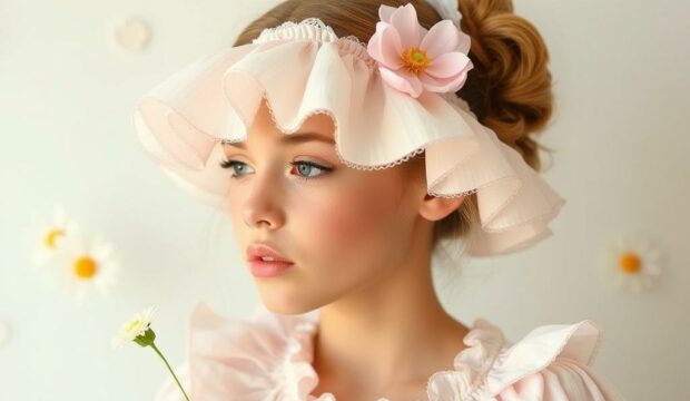 Le style girly : Froufrous, fleurs et couleurs pastel — une célébration douce et assumée