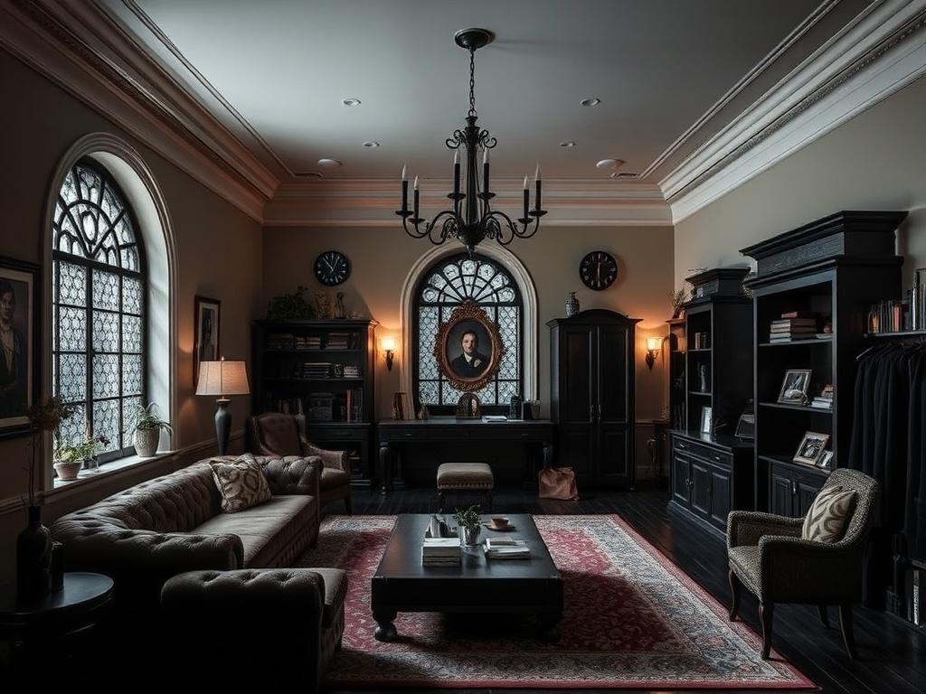     Der „Dark Academia“-Einrichtungs- und Modestil. Liste 2: Top 10 Einrichtungselemente für Dark Academia‑Räume
