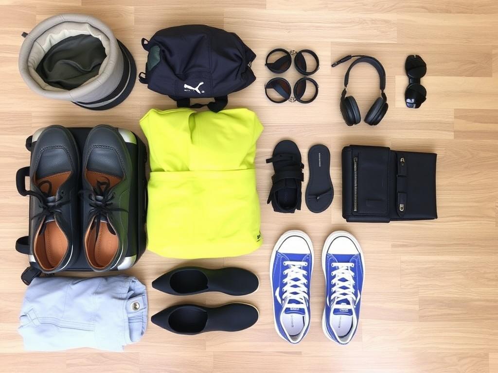     How to Pack a Carry-On for a 10-Day Vacation. Calzado y accesorios: menos es más
