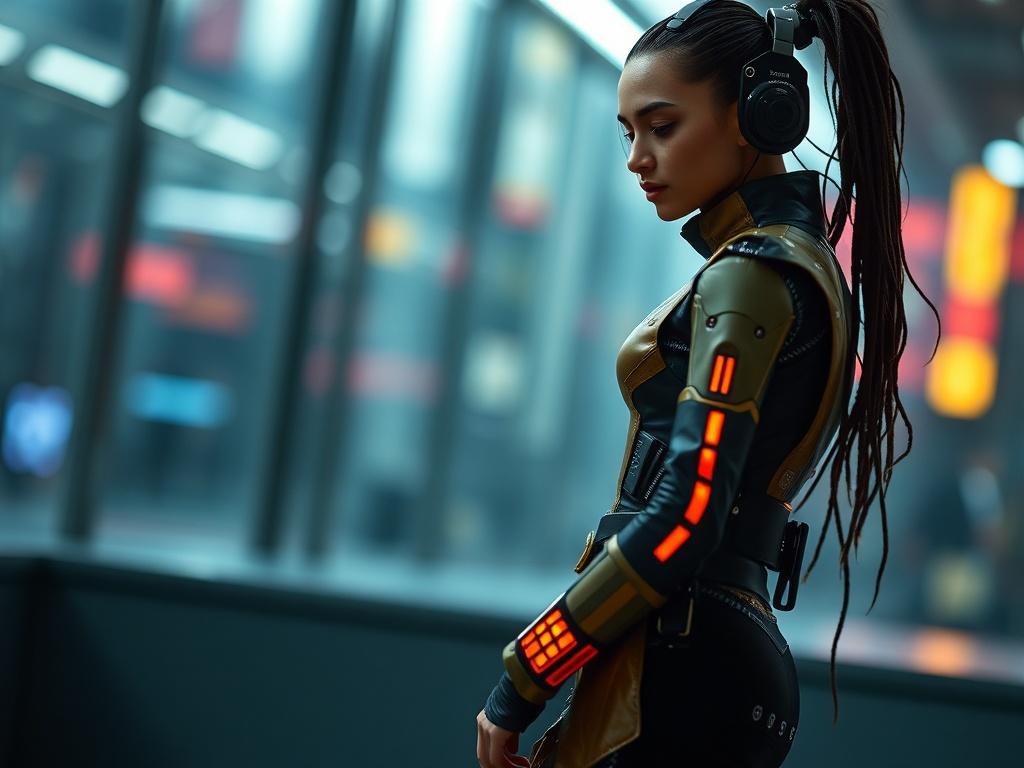     Cyberpunk- und Futurismus-Mode. Materialkunde: Hightech trifft Handwerk