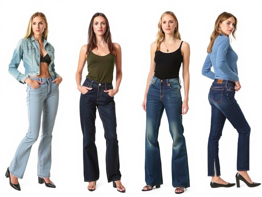 Jeans para cada figura: encuentra el corte que te favorece.. Cinturas y largos: detalles que importan