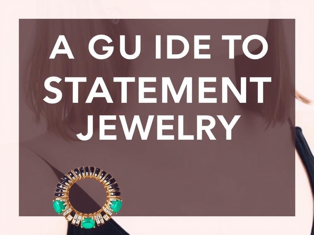     A Guide to Statement Jewelry: How to Make It the Focus. Cómo elegir la pieza perfecta para ser el foco