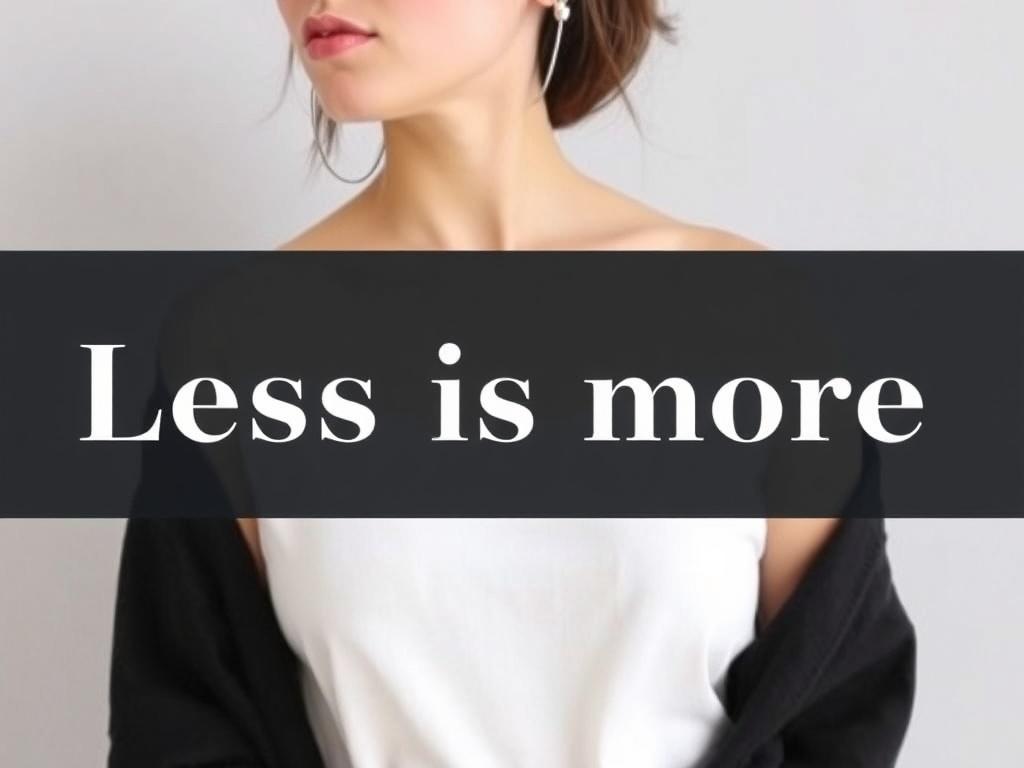     Minimalismus in der Mode: Weniger ist mehr. Consejos para mantener el minimalismo a largo plazo