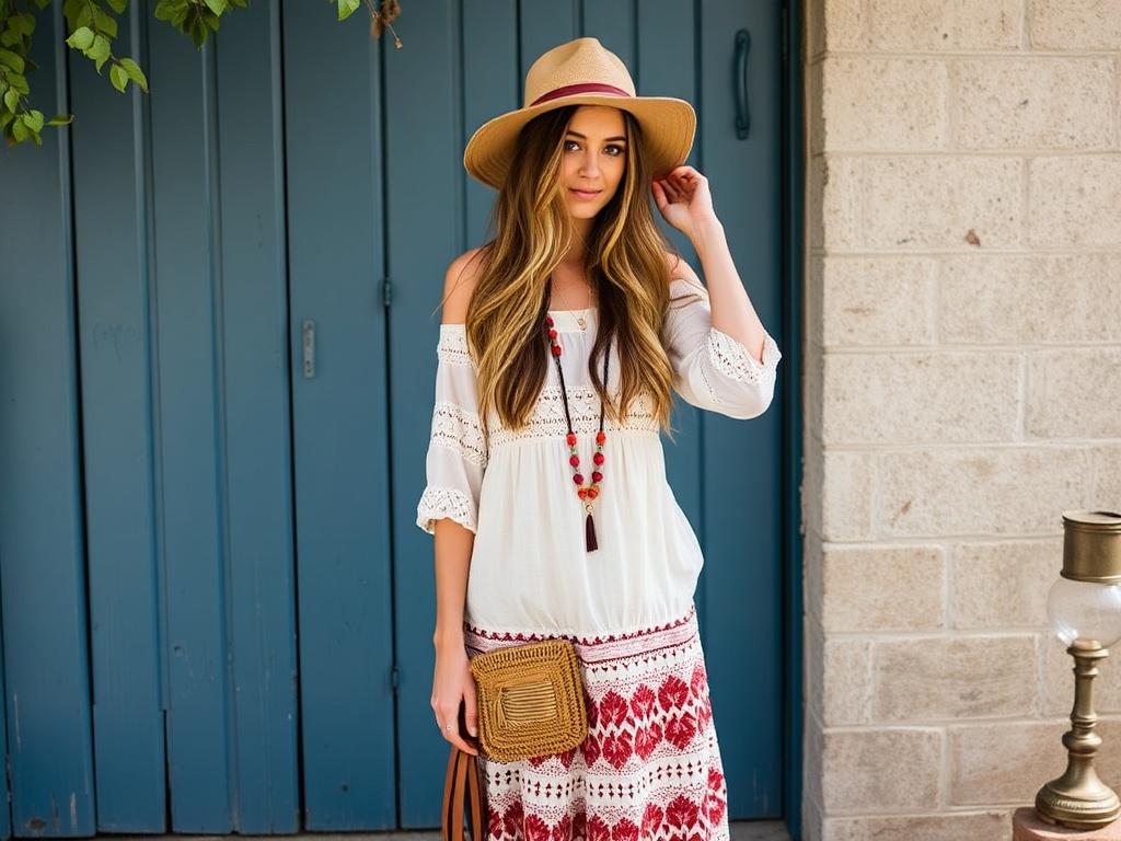     Bohemian Style: Der zeitlose Bohème-Chic. Bohemian Mode: Kleidung und Accessoires