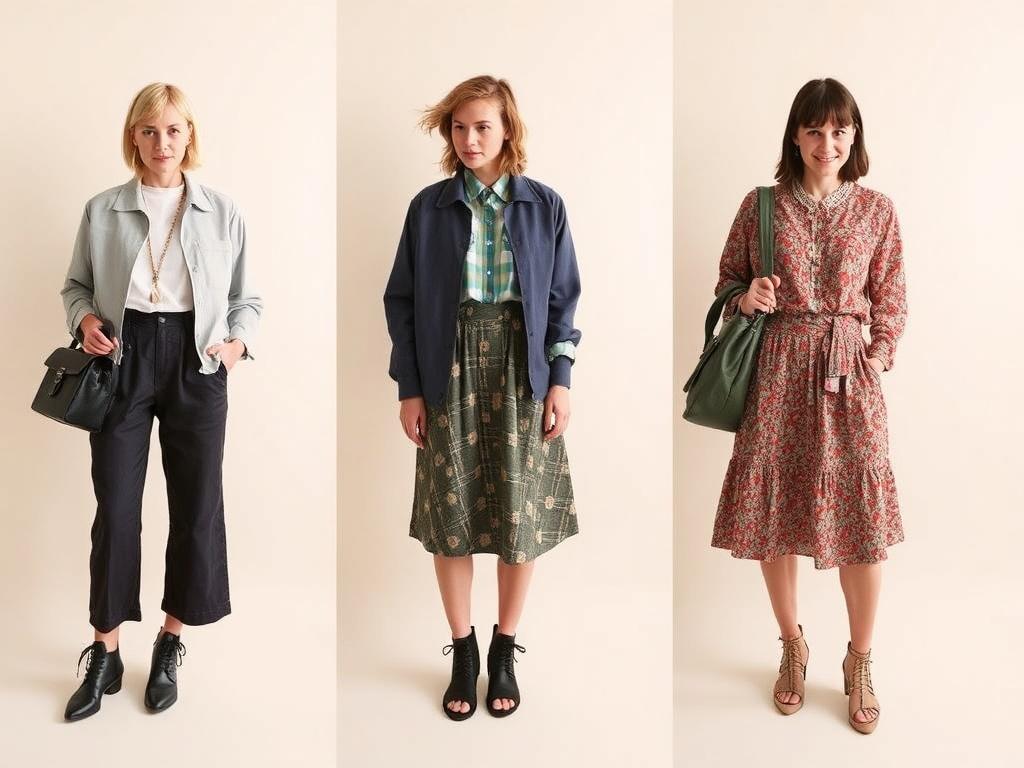     Secondhand & Vintage: Einzigartige Styles nachhaltig shoppen. Combinar vintage con moda actual: inspiración y ejemplos