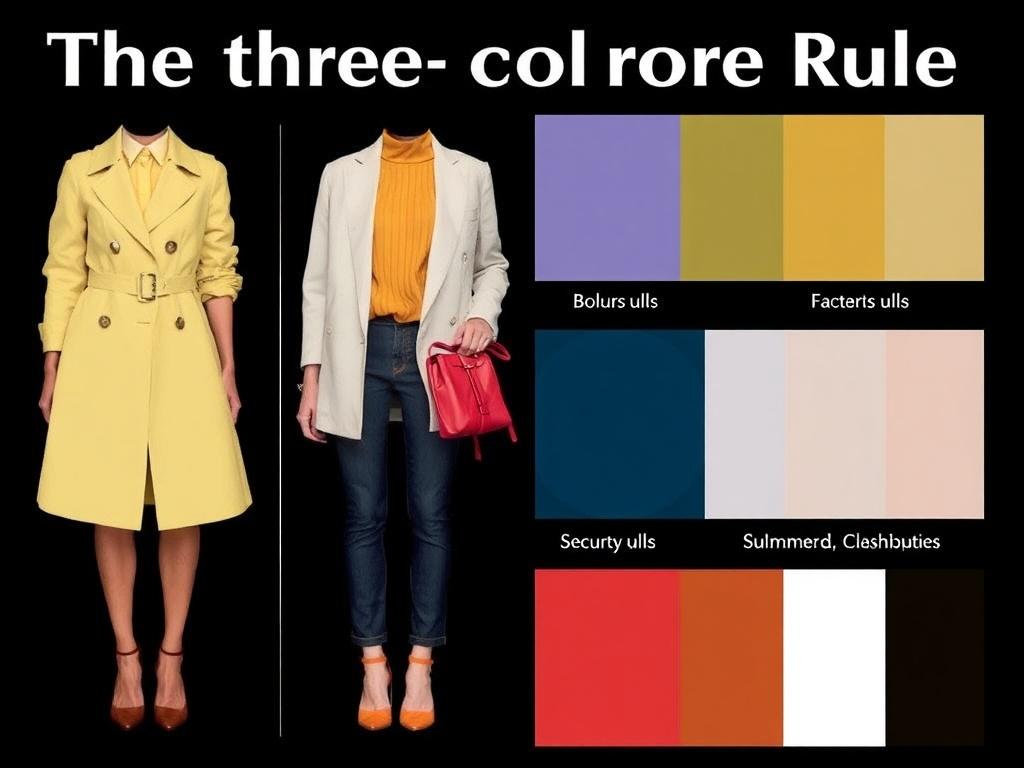    La regla de los tres colores: domina la paleta de tus outfits.. Ejemplos de combinaciones por ocasión