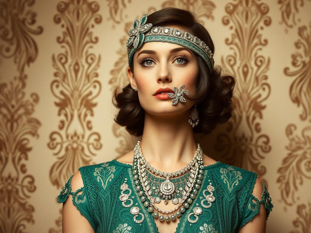     Der ikonische Stil der 1920er Jahre. Accessoires, Schmuck und die Macht der Details