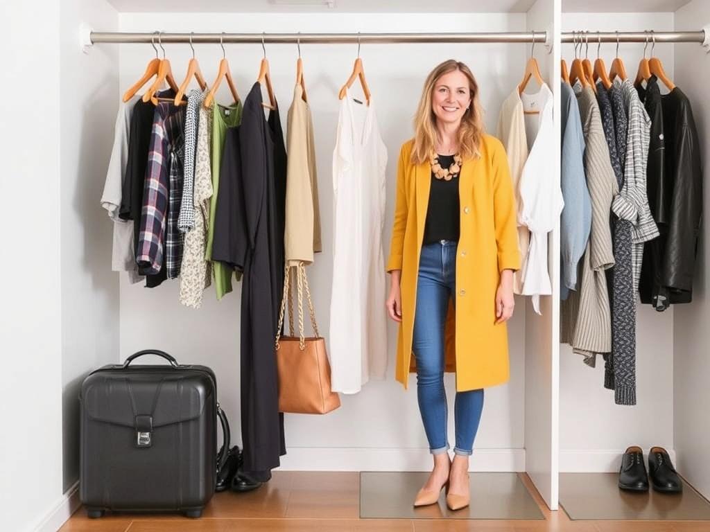     Capsule Wardrobe : 30 Pièces pour 30 Looks. Packing con una cápsula de 30 piezas: viaje eficiente