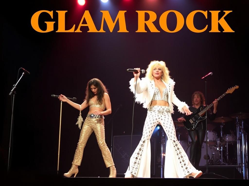     Glam Rock: Extravaganz auf der Bühne. Einflussreiche Künstler und prägende Alben