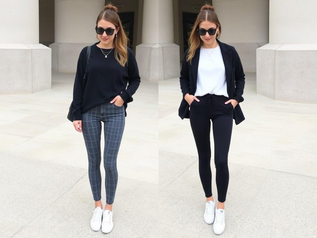 Estilo athleisure: cuando el confort se encuentra con la moda.. Listas prácticas: prendas esenciales y combinaciones