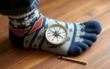 Носки с компасом: ориентир в стиле