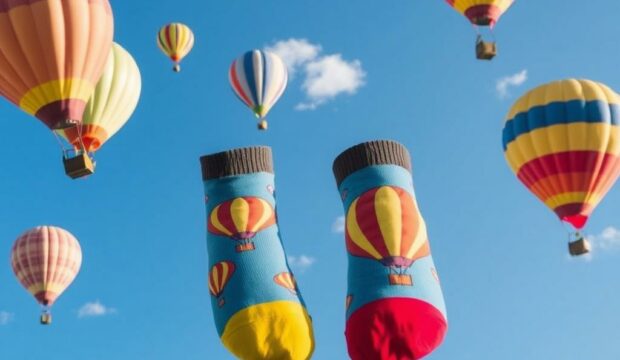 Носки с воздушными шарами: лёгкость бытия