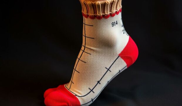 Носки с пропорциями: математика красоты