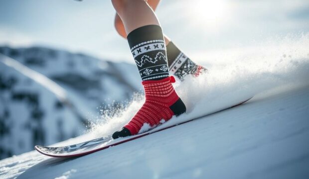 Носки для фристайла на лыжах: гибкость и тепло