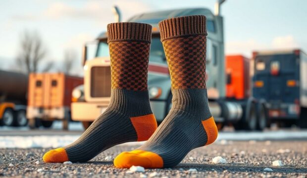 Носки для дальнобойщиков: тепло и вентиляция