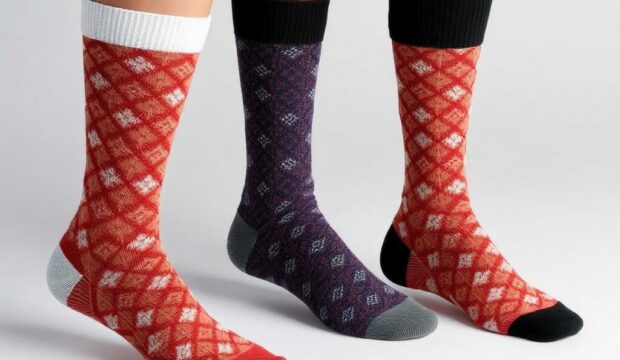 Носки с моделями: прототипы моды
