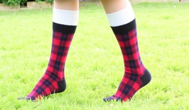 Носки в клетку: британский стиль