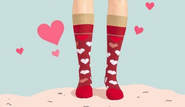 Носки для свидания: романтичные варианты