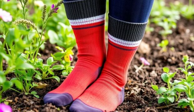 Носки для садоводства: дышащие и прочные