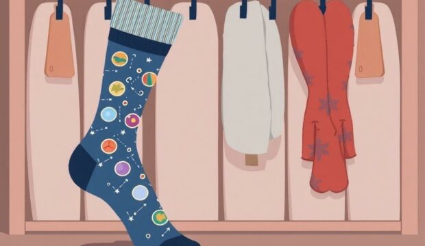 Носки с квантами: физика в гардеробе