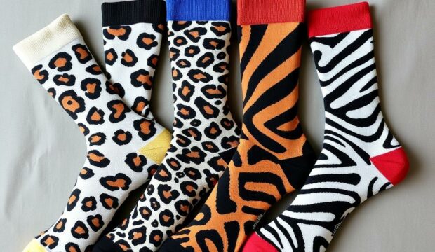 Носки с животными принтами: леопард, зебра и другие — стильный шаг к уверенности в каждом дне