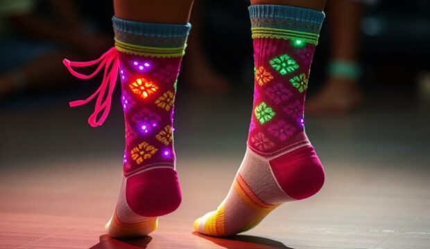 Носки для самбы: лёгкость и движение