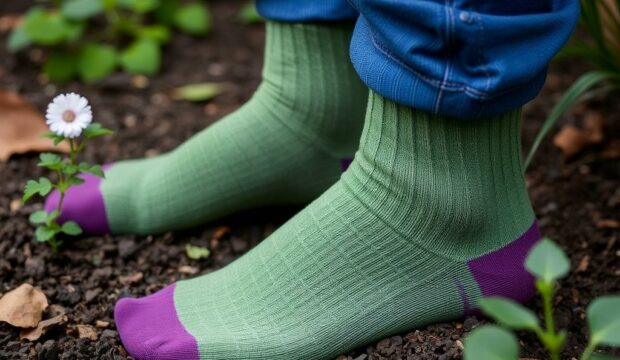 Носки для садоводов: дышащие материалы