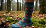 Носки для грибников в лесу: комфорт