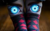 Носки с глазами: взгляд на стиль