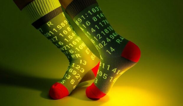 Носки с шифрами: тайна стиля, которая прячется в небольшом узоре