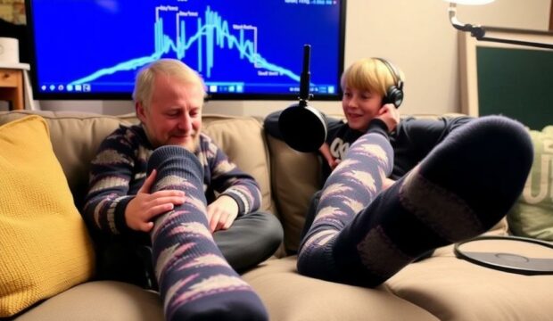 Носки для радиоведущих: уют и комфорт дома и в студии